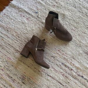 Cole Haan Dark Brown Ankle Booties